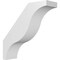 Ekena Millwork 3-in. W x 10-in. D x 10-in. H Funston Architectural Grade PVC Knee Brace BRCP03X10X10FST - alternate 1